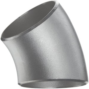 Stainless steel seamless elbow 45° 1,5D DN25 OD 33.7 mm x 2.6 mm 1.4541 / 321