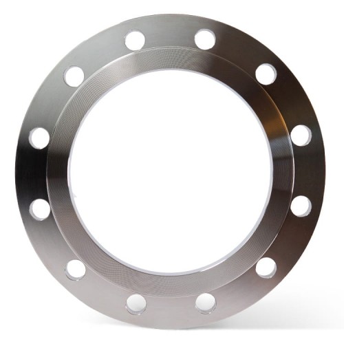 Stainless steel forged flat flange DN300 323.9 mm PN10 (EN1092-1/01B) 1.4541 / 321