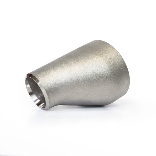 Stainless steel seamless eccentric reducer DN100 114,3 x 6,3 mm / DN80 88,9 x 5,6 mm in grade 1.4401 / 1.4404 / 316 / 316L